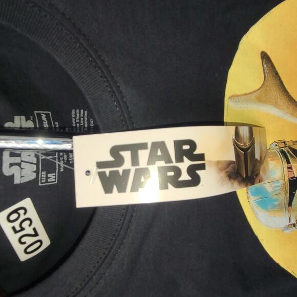 Star Wars The Mandalorian Graphic T-Shirt - Size Medium - Picture 5 of 5